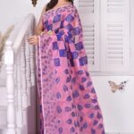 Cadillac Pink Soft Dhakai Jamdani Saree