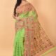 Light Green Soft Dhakai Jamdani Saree