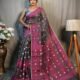 Cloudy Grey Soft Dhakai Jamdani Saree