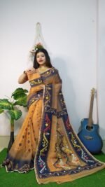 Exclusive Mazza Ikkot Soft Jamdani Saree