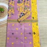 Light Purple Soft Dhakai Jamdani Saree