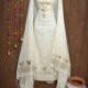 New Butterfly White Muga Cotton Unstitched Jamdani Suit Set