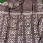 Falcon Pure Gachi Tussar Handloom Jamdani Saree