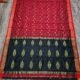 Maheshwari Design Red Cotton Silk Handloom Saree with Blouse Piece