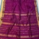 Pansy Purple Soft Maheshwari Sari With Blouse Piece