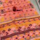 Nayan Tara Light Coral Soft Jamdani Saree With Blouse Piece