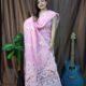 Pakhi Lota Light Pink Unstitched 2 Piece Jamdani Suit Set
