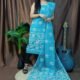 Pakhi Lota Sky Blue Unstitched 2 Piece Jamdani Suit Set