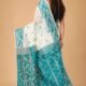 White Soft Buti Korat Jamdani Saree With Blouse Piece