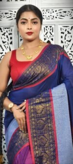 Exclusive Multi Color Handloom Saree
