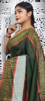 Exclusive Multi Color Handloom Saree