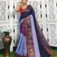 Exclusive Multi Color Handloom Saree