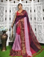 Exclusive Multi Color Handloom Saree