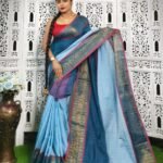 Exclusive Multi Color Handloom Saree