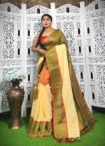 Exclusive Multi Color Handloom Saree