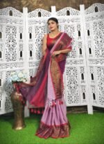 Exclusive Multi Color Handloom Saree