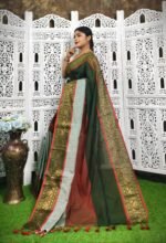 Exclusive Multi Color Handloom Saree