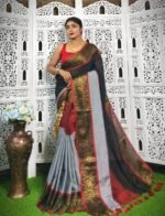 Exclusive Multi Color Handloom Saree