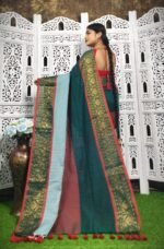 Exclusive Multi Color Handloom Saree