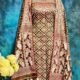 Ikkat Coffee Unstitched 2 Piece Jamdani Suit Set