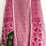 Ikkat Light Cream Unstitched 2 Piece Jamdani Suit Set