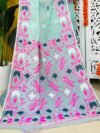 Shiuli Soft Light Blue Jamdani Saree