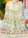 Shiuli Soft White Rock Jamdani Saree