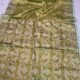 Exclusive Dual Tone Buti Tissue Sari With Blouse Piece