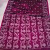Exclusive Dual Tone Buti Tissue Sari With Blouse Piece