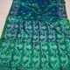 Exclusive Dual Tone Buti Tissue Sari With Blouse Piece