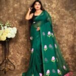 Printed Mul Mul Cotton Saree Soft & Comfort