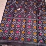Joba Purple Taupe Tussar By Tussar Handloom Jamdani Sari With Blouse Piece