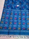 Joba Royal Blue Tussar By Tussar Handloom Jamdani Sari With Blouse Piece