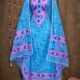 Loket Water Blue Unstitched 2 Piece Jamdani Suit Set