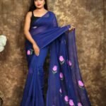 Printed Mul Mul Cotton Saree Soft & Comfort