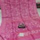 Dhakai Jamdani Pure Gachi Tussar By Tussar Handloom Sari with Blouse Piece - Bashful Pink