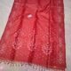 Pure Tussar By Tussar Handloom Sari With Blouse Piece - Dull Red
