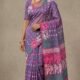 Ashtami Buti Dhakai Jamdani Sari with Blouse Piece - Dusty Purple