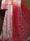 Hazar Buti Dhakai Jamdani Saree with Blouse Piece - Off White