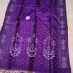 Pure Tussar By Tussar Handloom Sari With Blouse Piece - Purple