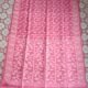 Pure Gachi Tussar Handloom Jamdani Sari With Blouse Piece - Bashful Pink
