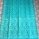Pure Gachi Tussar Handloom Jamdani Sari With Blouse Piece - Blue Chill
