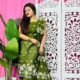 2 Piece Unstitched Sunflower Jamdani Churidar Set - Camo Green