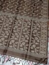 Pure Gachi Tussar Handloom Jamdani Sari With Blouse Piece - Judge Grey