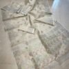 Off White Soft Joriwork Jamdani Sari With Blouse Piece