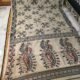 Lotus Soft Dhakai Jamdani Saree with Blouse Piece - Light Cream