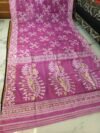 Lotus Soft Dhakai Jamdani Saree with Blouse Piece - Bashful Pink