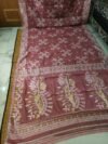 Lotus Soft Dhakai Jamdani Saree with Blouse Piece - Rose Taupe