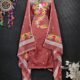 2 Piece Jamdani Soft Unstitched Churidar Set - Rose Vale