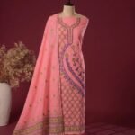 2 Piece Unstitched Soft Salwar Set - Dirty Pink